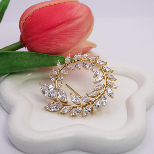 Wreath Brooch